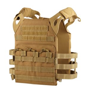 CHALECO TACTICO RBN TACTICAL MOLLE PORTA PLACA TAN