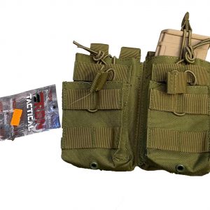 PORTA CARGADOR DOBLE M4 RBN TACTICAL VERDE