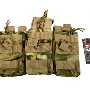 PORTA CARGADOR TRIPLE M4 RBN TACTICAL CAMO
