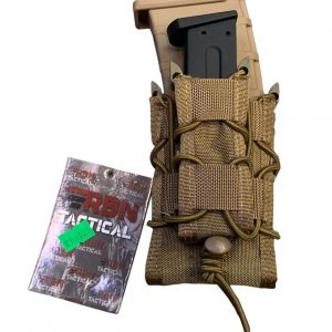 PORTA CARGADOR DOBLE RBN TACTICAL TAN