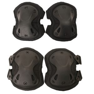 PROTECTOR RODILLAS Y CODOS RBN TACTICAL KP701 NEGRO