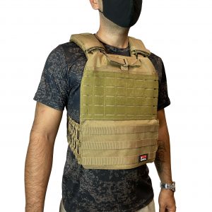 CHALECO TACTICO RBN TACTICAL PORTA PLACA 473 TAN