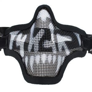 MASCARA MESH RBN TACTICAL SKELETON NEGRA