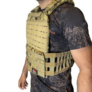 CHALECO TACTICO RBN TACTICAL PORTA PLACA 473 CAMO