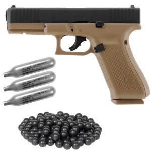 Marcador T4e Glock 17 Gen5 Blowback Defensa .43 Cal Co2 5j
