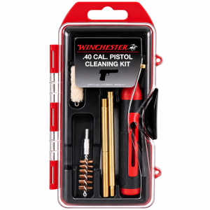 Kit Limpieza .40 10mm Gunmaster 14 Piezas Baqueta Bronce Kit