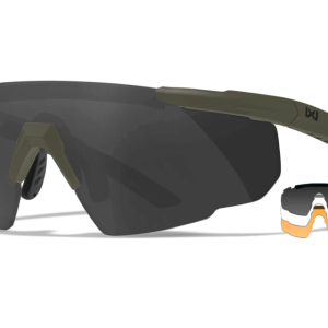 Anteojos Wiley X Saber Advanced Gris Rust Transparente Verde